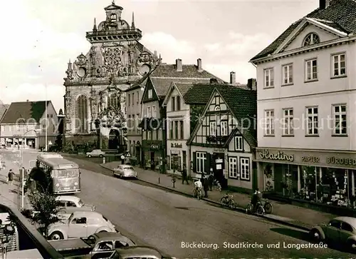 Bueckeburg Stadtkirche Langestrasse Kat. Bueckeburg