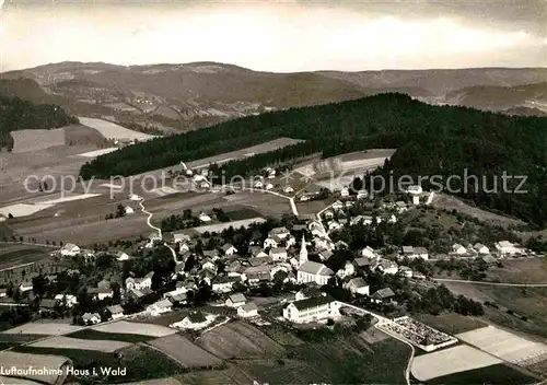 Haus Wald Fliegeraufnahme Kat. Grafenau