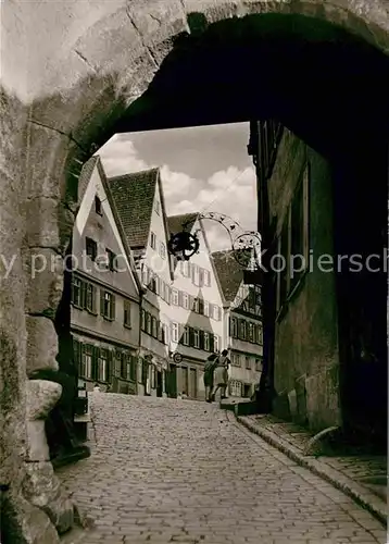 Schwaebisch Hall Gelbinger Gasse Kat. Schwaebisch Hall