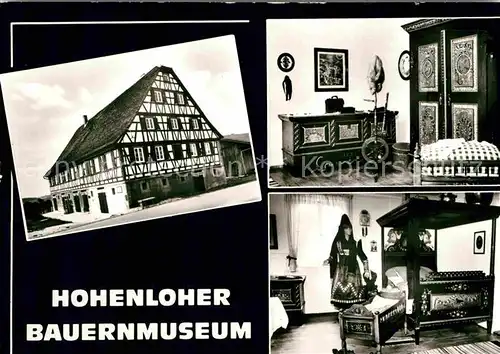 Enslingen Untermuenkheim Hohenloher Bauernmuseum Bauernhaus Schoenenberg Kat. Untermuenkheim