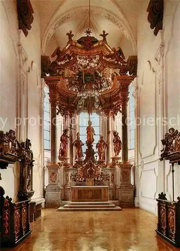 Schwaebisch Hall Comburg Hochaltar Stiftskirche Kat. Schwaebisch Hall