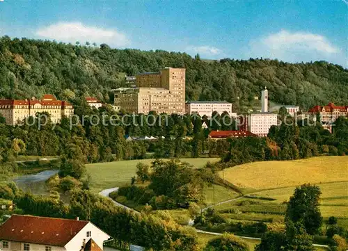 Schwaebisch Hall Diakonissenanstalt Krankenhaus Hochhaus Kat. Schwaebisch Hall