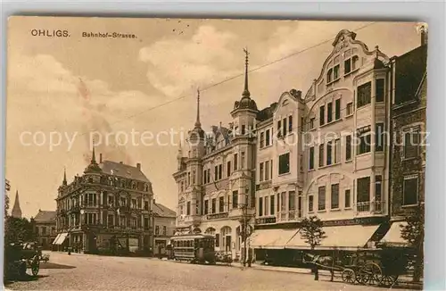 Ohligs Bahnhof Strasse Kat. Solingen