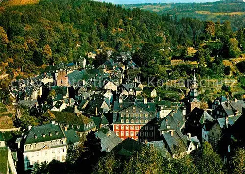 Monschau Montjoie Panorama Rotes Haus Kat. Monschau