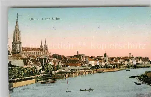 Ulm Donau Muenster Kat. Ulm