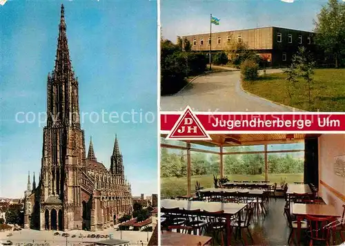 Ulm Donau Muenster Geschwister Scholl Jugendherberge Kat. Ulm