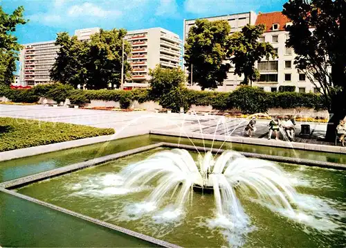 Hannover Brunnen und Rathaus  Kat. Hannover