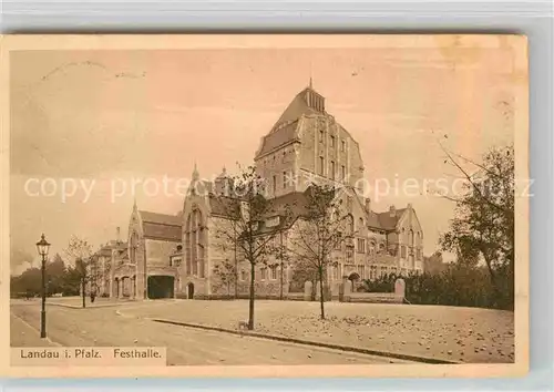 Landau Pfalz Festhalle Kat. Landau in der Pfalz