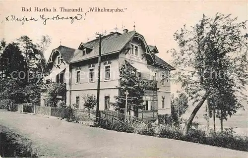 Bad Hartha Tharandt Wilhelmsruhe Kat. Tharandt