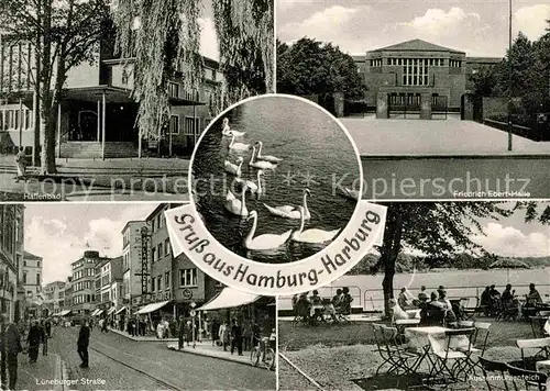 Harburg Hamburg Friedrich Ebert Halle Lueneburger Strasse  Kat. Hamburg