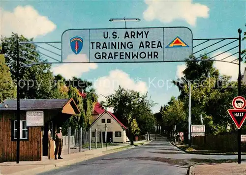 Grafenwoehr Truppenuebungsplatz U.S. Army Kat. Grafenwoehr
