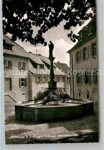 Kirchhofen Breisgau Marienbrunnen Kat. Ehrenkirchen