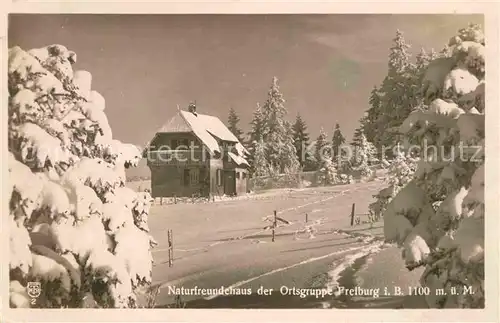 Freiburg Breisgau Naturfreundehaus Ortsgruppe Freiburg Winter Kat. Freiburg im Breisgau