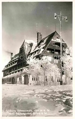 Feldberg Schwarzwald Hotel Feldbergerhof Winter Kat. Feldberg (Schwarzwald)