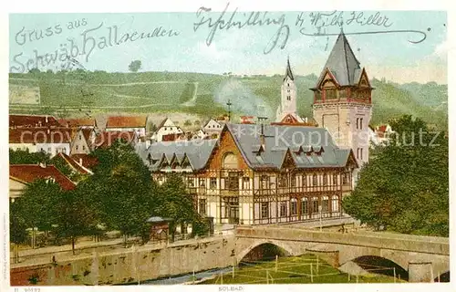 Schwaebisch Hall Solbad Schloss Kat. Schwaebisch Hall
