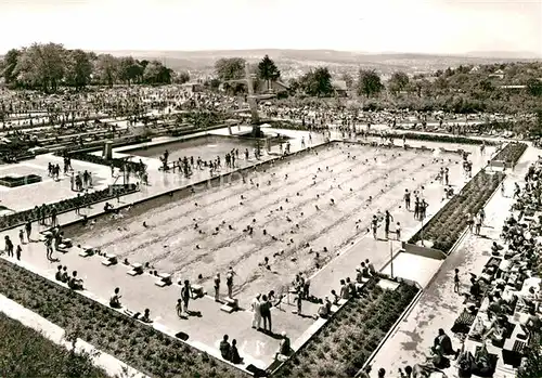 Pforzheim Wartberg Freibad Kat. Pforzheim