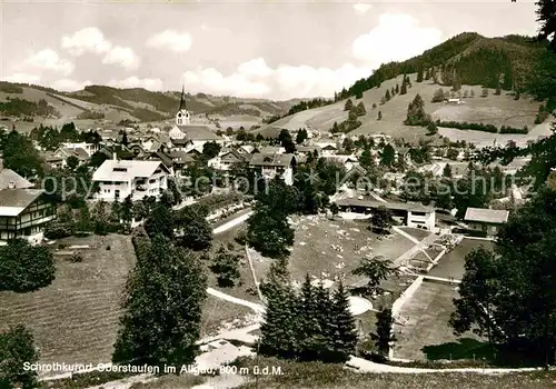 Oberstaufen Schrothkur Kirche Kat. Oberstaufen