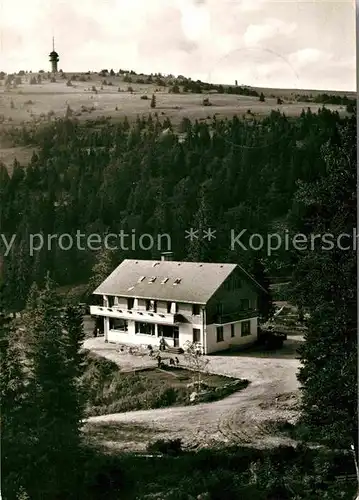 Feldberg Schwarzwald Berggasthof Wasmer Pension  Kat. Feldberg (Schwarzwald)