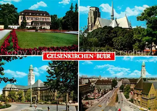 Buer Gelsenkirchen Ville Kirche Teilansicht  Kat. Gelsenkirchen