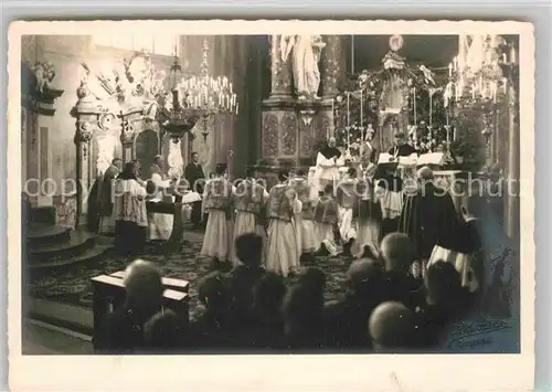 Freiburg Breisgau Muenster Gottesdienst Kat. Freiburg im Breisgau