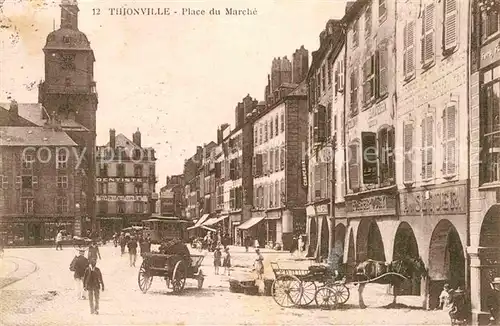 Thionville Marktplatz Kat. Thionville