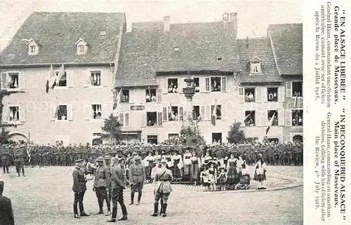 Massevaux Alsace Elsass Grande Place