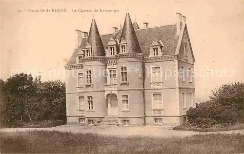 Bretagne Region Chateau in Rhuys Kat. Rennes