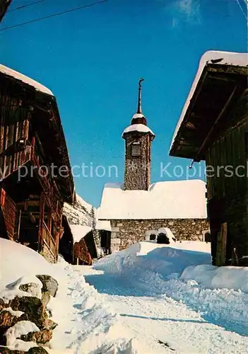 Grand Bornand Le Vieux village du Chinaillon et la chapelle Kat. Le Grand Bornand