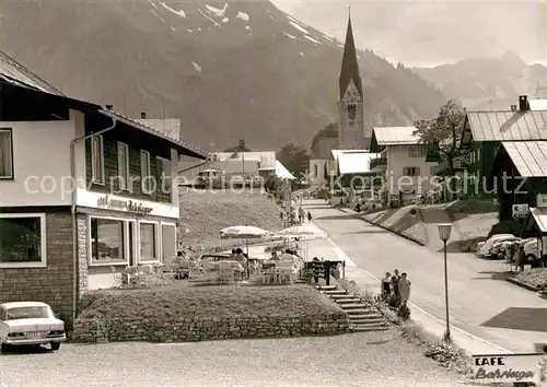 Mittelberg Kleinwalsertal Cafe Konditorei Behringer Kat. Oesterreich