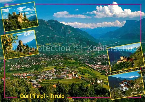 Dorf Tirol Schloss  Kat. Tirolo