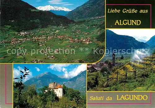 Algund Merano Ortlergruppe Schloss Vorst Zielsp  Kat. Italien