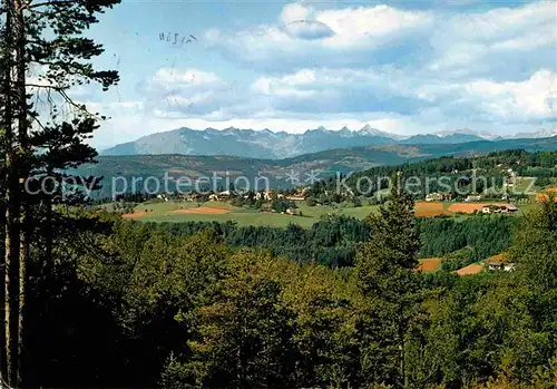 Oberbozen Ritten Panorama Kat. Ritten Suedtirol