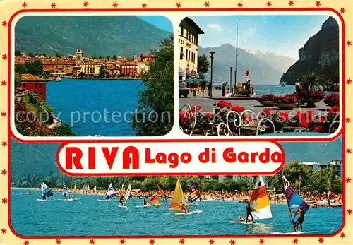 Riva Lago di Garda Strand Promenade Kat. 