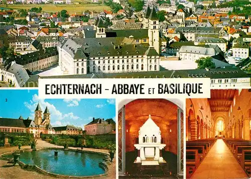 Echternach Abbaye Basilika Sacopharge tombeau Sankt Willibrord Kat. Luxemburg