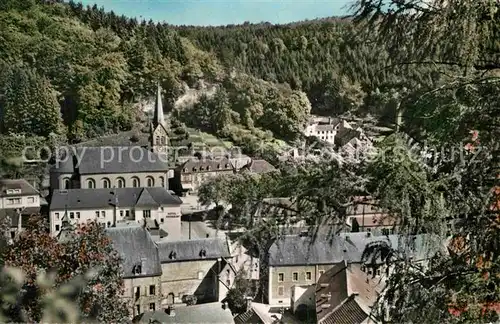 Larochette Luxembourg Gesamtansicht  Kat. Luxemburg