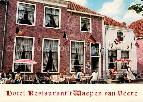 Veere Hotel Restaurant Waepen van Veere Kat. Zeeland
