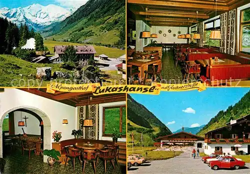 Ferleiten fusch Alpengasthof Lukushanse Kat. Salzburg