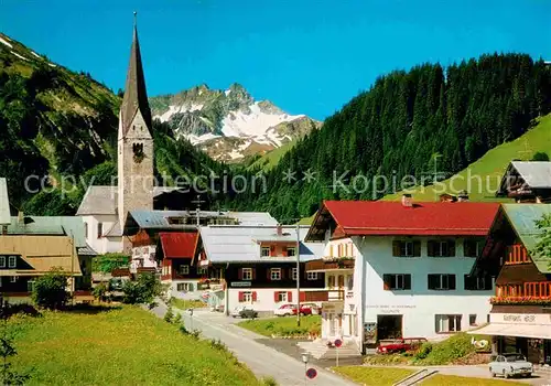 Mittelberg Kleinwalsertal aelpelespitze Kat. Oesterreich