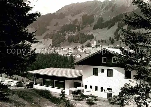 Mittelberg Kleinwalsertal Speiserestaurant Schwendle Valentin Schuster Kat. Oesterreich