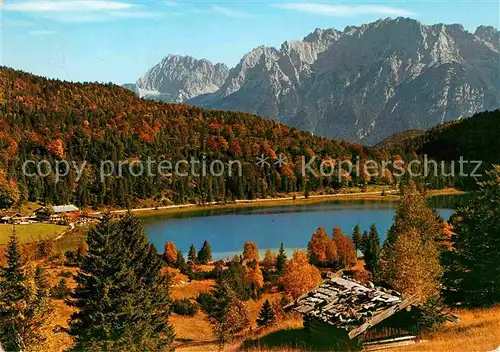 Ferchensee Karwendel Panorama