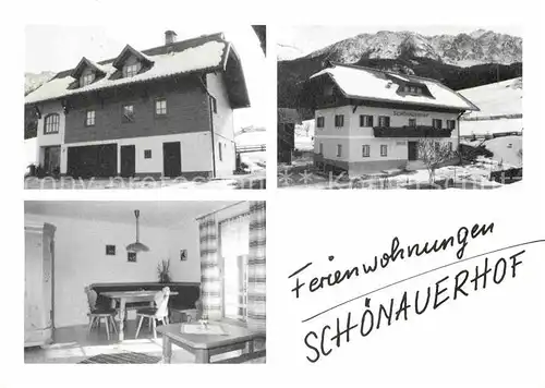 Schoenau Bad Ferienwohnungen Schoenauerhof Kat. Bad Schoenau Bucklige Welt