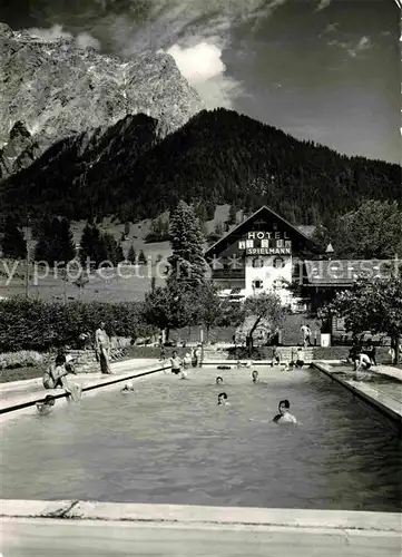 Ehrwald Tirol Schwimmbad Hotel Spielmann