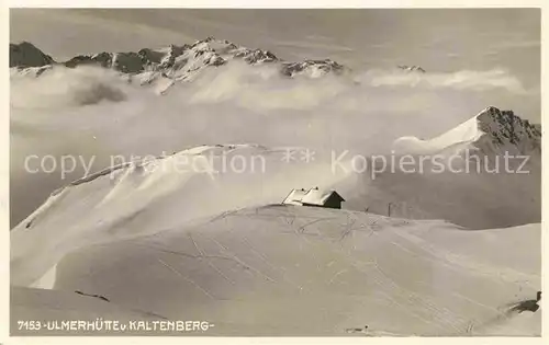 Ulmer Huette Kaltenberg Kat. St Anton Arlberg