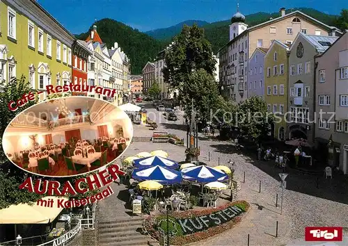 Kufstein Tirol Cafe Auracher Kat. Kufstein
