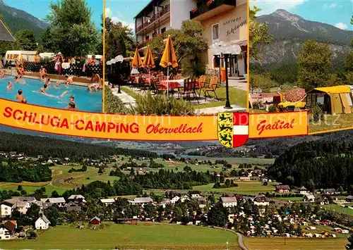 Obervellach Kaernten Schluga Camping Gesamtansicht  Kat. Obervellach