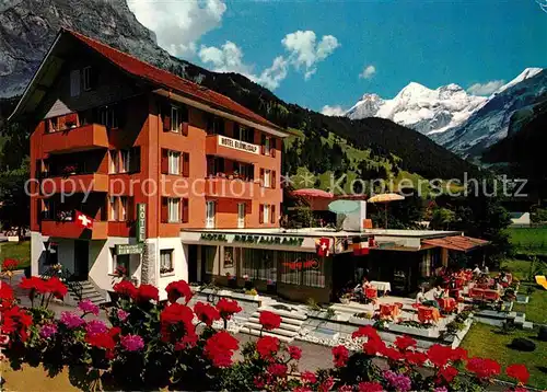 Kandersteg BE Hotel Bluemlisalp Restaurant Hallenbad Kat. Kandersteg