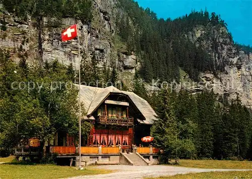 Kandersteg BE Gasterntal Hotel Waldhaus Kat. Kandersteg