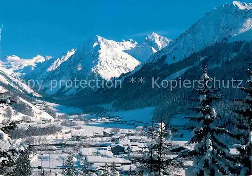 Klosters Dorf Panorama 