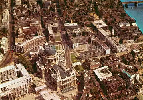 London St Pauls Cathedral Aerial View Kat. City of London