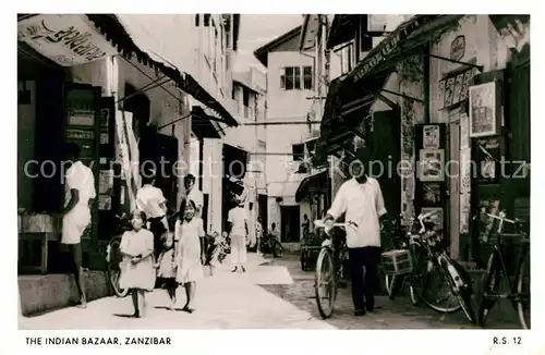 Zanzibar Indian Bazaar Kat. Zanzibar